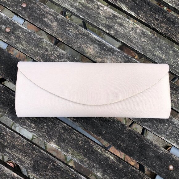 Beige clutch purse - Picture 2 of 9